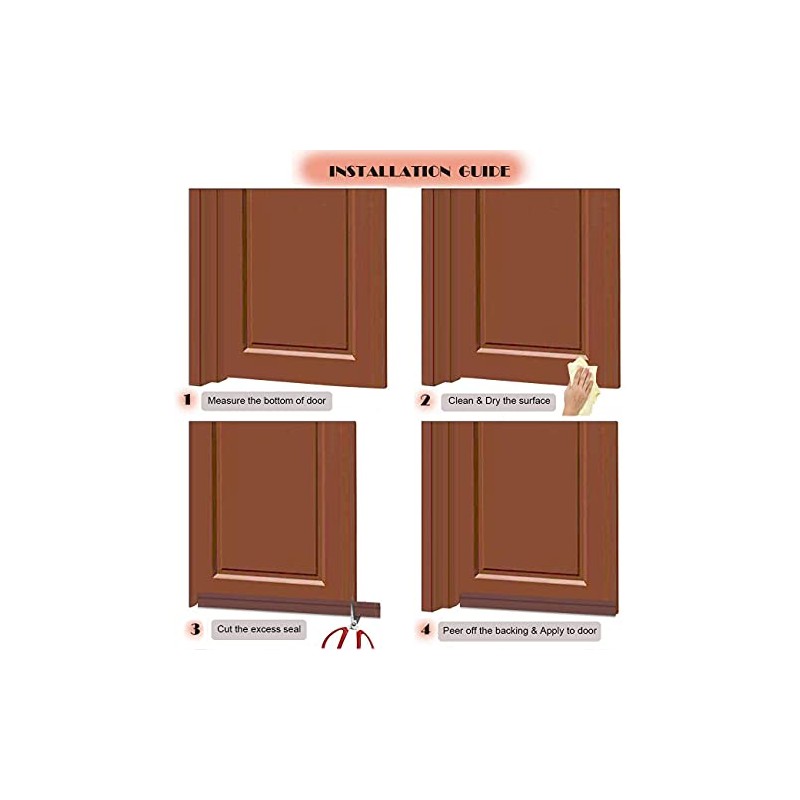 Draught Excluder for Doors and Windows 3 Metres Long (25mm,