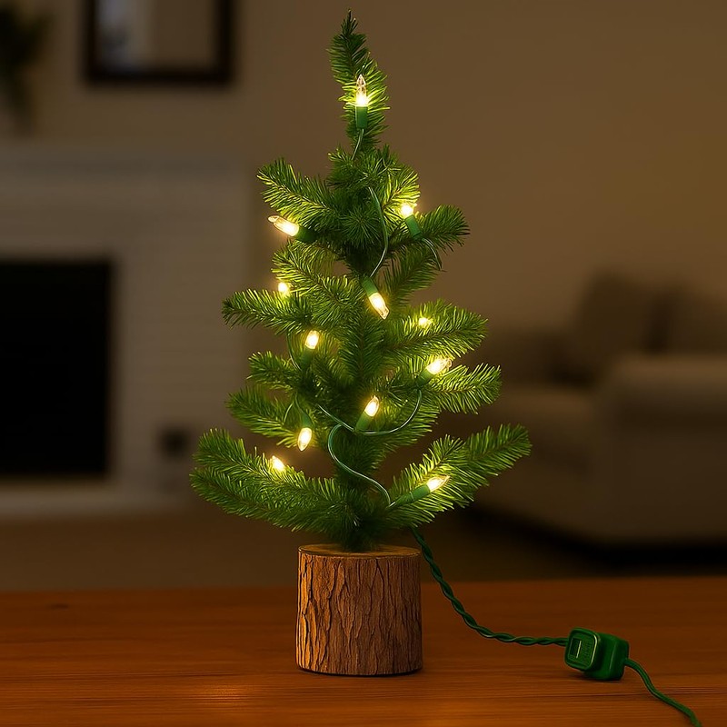 Novelty Lights 5.5 Feet 10 Bulb Clear Mini Light String