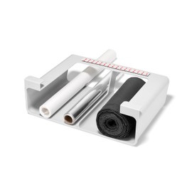 Joseph Joseph CupboardStore Large Under-Shelf Film, Foil, and Bag Organizer – Space-Saving Kitchen Storage, Made from Recycled Plastic