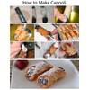 EUICAE Cannoli Tubes, 5 inch Large Stainless Steel Cannoli Forms