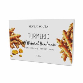Seven Souls Turmeric & Arnica All Natural Handmade Soap 4oz (Bulk Pack  Unit) 6p