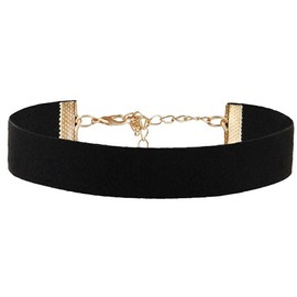 AiO JAPAN Choker, Width 1.2 inches (3 cm), Velvet Ribbon Choker Necklace, Collar, Women's Accessories, Jewelry