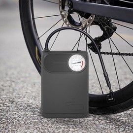 Car Tire Air Pump | Smart Wired Car Tire Inflator | Portable Tire Inflator with Digital Display, Black Air Pump for Motorcycle, Basketballs, Scooter