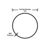 HPS AT60-175-CLR-2 6061 T6 Aluminum Elbow Pipe Tubing, 16 Gauge,