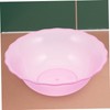 Plastic Face Washing Basin with Floral Ears Multi-Functional Skincare Accessories