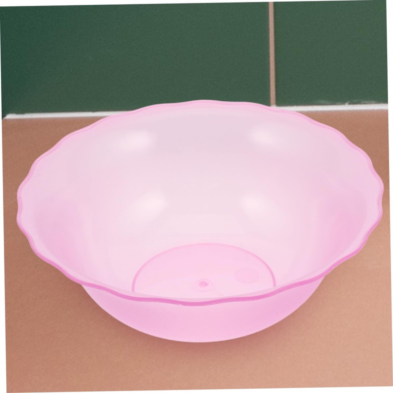 Plastic Face Washing Basin with Floral Ears Multi-Functional Skincare Accessories
