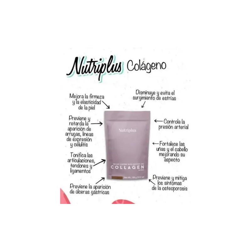 Café Instantáneo Farmasi Con Collegeno Y Achicoria