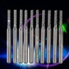 10pcs 2mm Cemented Carbide End Mill Engraving Bits Carving Drill