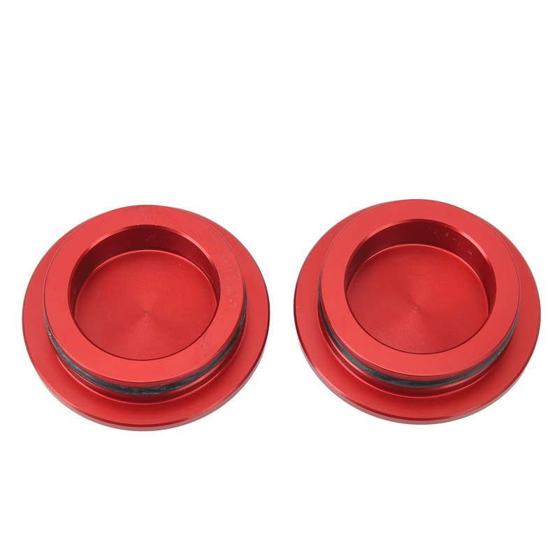 2pcs Motorcycle Frame Hole Cap CNC Aluminum Dustproof Frame Hole