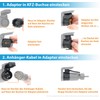 Valonic Trailer Adaptor - 13-Pin to 7-Pin Car to Trailer