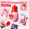Lip Tint con Cadena, Tinta para labios, Acabado Mate, 24H