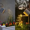 Solar Waterfall Fairy Bunch Lights Outdoor Waterproof 200LEDs,8 Modes Fairy