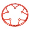 Bike Chainring 56T 130BCD Red Aluminum Alloy Lightweight Folding Bike