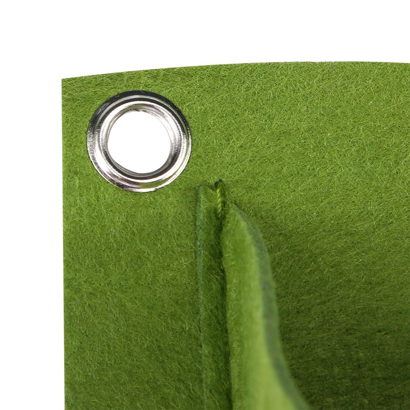 16 Pockets Vertical Greening Hanging Wall Outdoor Garden Grow Plant