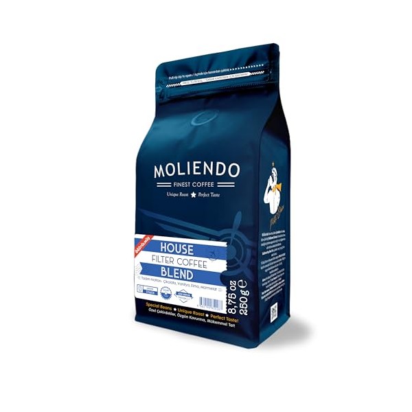 Moliendo Finest Coffee House Blend Filtre Kahve (Öğütülmüş Filtre Kahve)