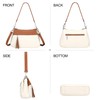 Over Earth Leather Handbags for Women Small Hobo Shoulder Bag