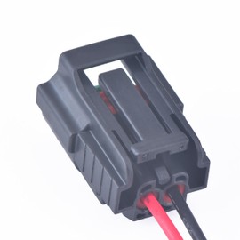 DECKBU 2 Pin Auto Waterproof Connector Fuel Injector Harness Plug with Pigtail for Santana 3000 Passat B5 Polo Lavida A6 C5 06A973722