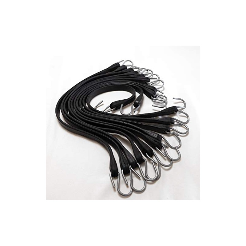 Natural Rubber Tarp Straps | JB | Bungee Cord Tie