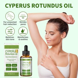VARKAGE Cyperus Rotundus Oil, 2 Stück Cyperusöl Zur Haarentfernung, Cyperus Rotundus Oil For Hair Removal - Hemmt Sanft Und Effektiv Das Haarwachstum (120ml)