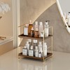 FSyueyun 2-Tier Bathroom Countertop Organizer,Bathroom Organizers and Storage with Tool-Less