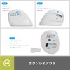 DELUX Ergonomic Mouse Wireless Silent Small Vertical Mouse 4000DPI 2.4G/Bluetooth