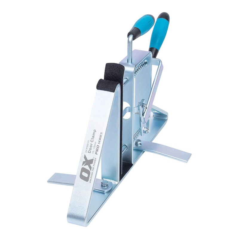 OX TOOLS Pro Hands Free Solid Steel Door Clamp -