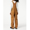 Dickies mens Bib overalls and coveralls workwear apparel, Brown Duck,