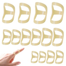 Oval 8 Finger Splint Oval,14 PCS Oval 8 Finger Splint,Oval 8 Thumb Splint Thumb Support Waterproof Finger Splints for Arthritis,Trigger Finger Splints for Thumb Finger Arthritis Pain Stabilizer Brace