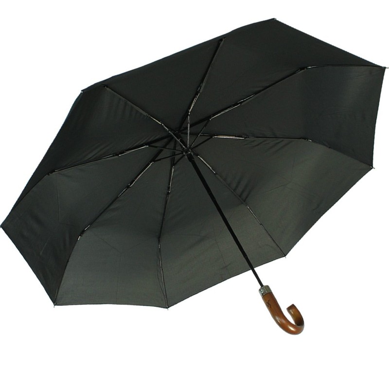 Men's Umbrella with Wooden Handle Men's Class XXL Large Sturdy