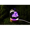 3D panda Crystal Ball lamp,3.15 inch K9 Crystal Ball night