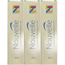 NOUVELLE 3 Nouvelle PERMANENT HAIR COLOR 3.52 oz ea  #7.2 (7BI) IRISE BLONDE