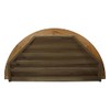 Shed Windows and More Wooden Gable Vent 40" Half Moon