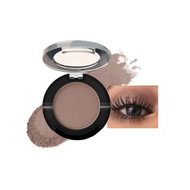 Single Lidschatten-Palette, matt, braun, Lidschatten, lange Lebensdauer, wasserfest, schweißfest, hochpigmentiert, feine Textur, leicht zu verwischen, Make-up-Palette für Augen und Damen, 05