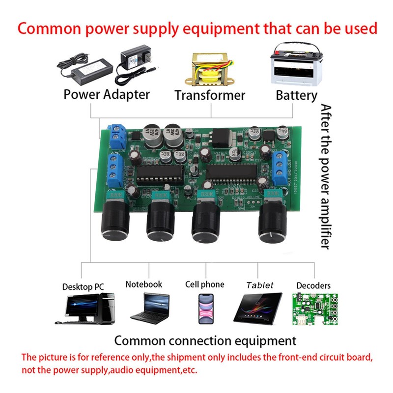 Amplifier Tone Board Preamplifier Volume Control Board Power Amplifier Module