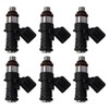 TRQ 6pc Engine Fuel Injector Set for Ford Lincoln Mazda