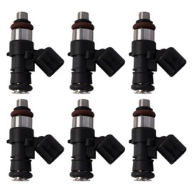 TRQ 6pc Engine Fuel Injector Set for Ford Lincoln Mazda V6 3.5L New