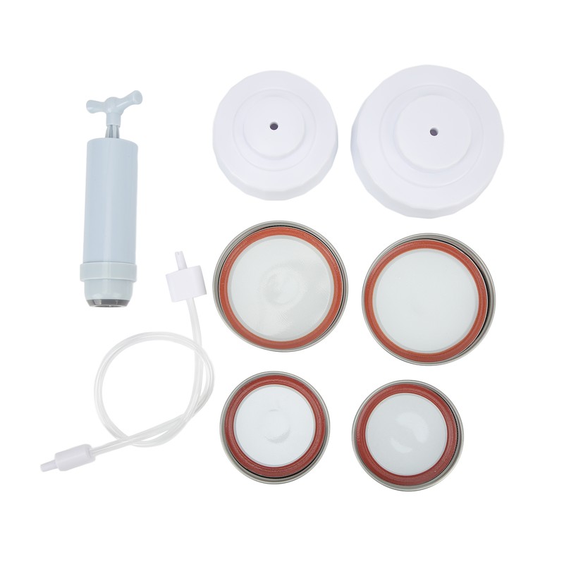 Mason Jar Vacuum Sealer Jar Vacuum Sealing Kit with Accessory