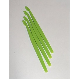 Tupperware Set of 4 Classic Kitchen Gadgets Citrus Peelers (Lime Green)