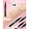 Ash Brown Eyebrow Pencil, Liquid Eyebrow Tint Pen Waterproof Long-