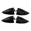 Baluue 4pcs Glasses Protective Wings Clear Glasses Goggles Stylish Safety