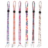 EupHHonycs 6 Pieces Folk Style Napkin Clip, Lanyard Neck Strap,