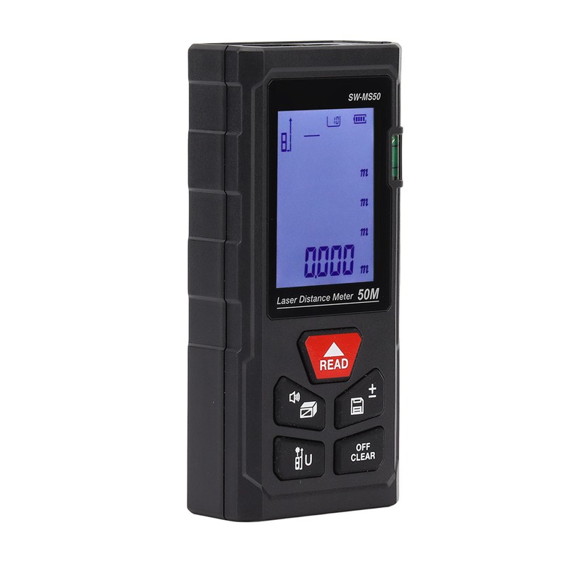 Handheld Infrared Laser Distance Meter Rangefinder High Accuracy Range Measuring