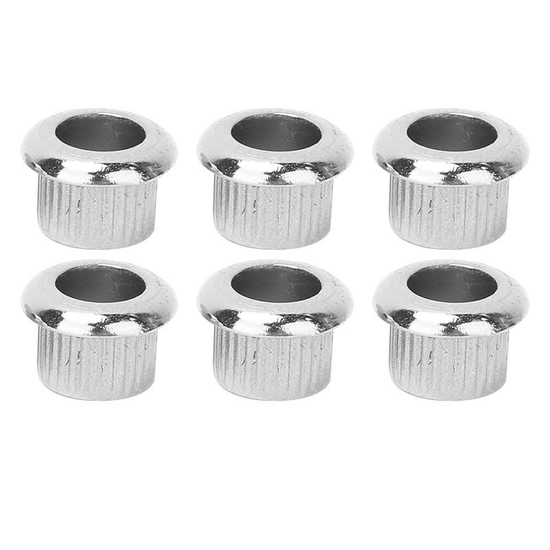6Pcs Guitar Tuner Conversion Bushings Tuning Pegs, Metal Guitar Tuners
