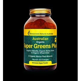 BioGenesis Natural Australia Organic Super Greens Plus Powder 150g