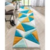 Well Woven Walker Red Triangle Boxes Thick Soft Plush 3D