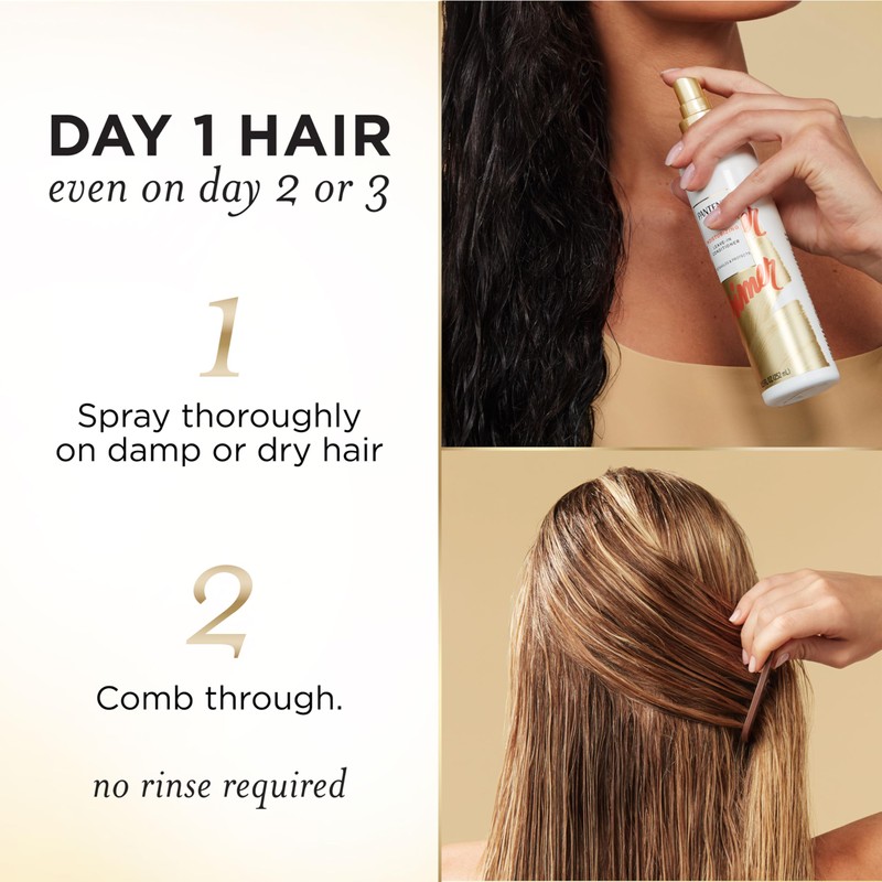 Pantene Conditioning Detangler Spray, Pro-V Repair & Protect, Nutrient Boost