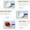 AZEUS USB Rechargeable Food Scale, Digital Kitchen Scale 11lb/5kg Capacity,