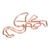 100pcs Flamingo Paper Clip Cute Animal Shape File Note Page