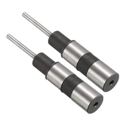 uxcell 2.5mm Paper Punch Drill, Straight Shank Hollow Bit Tool, for Hole Puncher Punching Machine, 2pcs