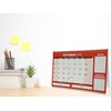 2026 Desktop Calendar Freestanding Flip Month to View Spiral Bound